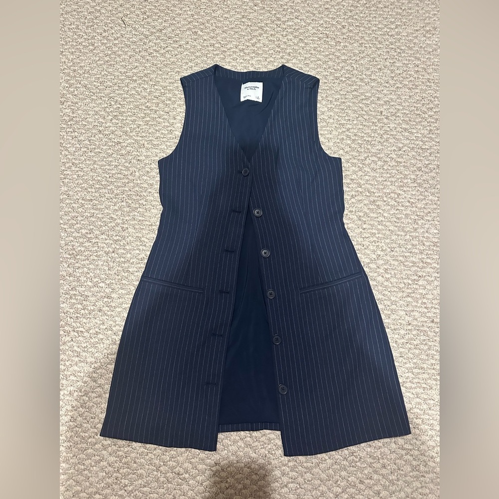 NWOT Abercrombie & Fitch Pinstripe Mini Dress
